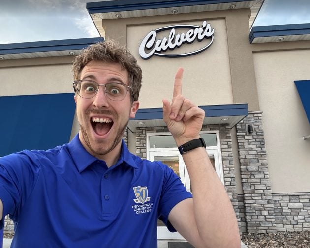 Zachary at Culver's